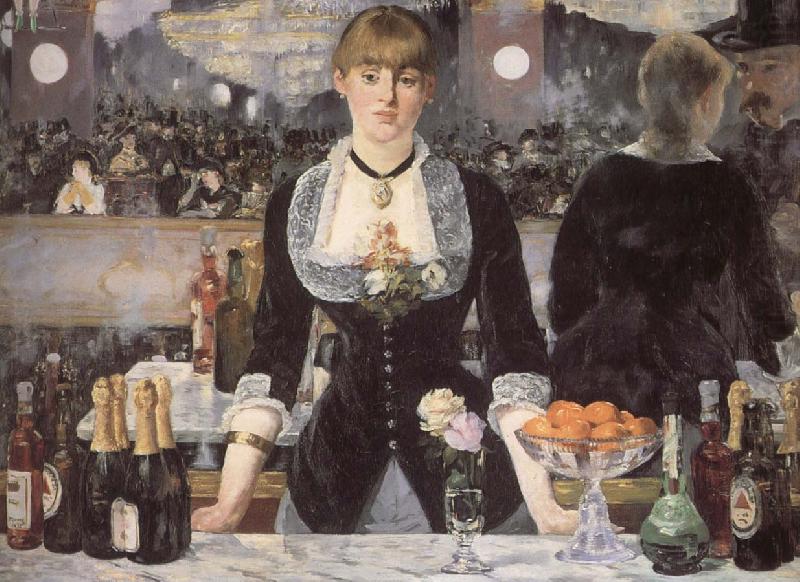 The bar on the Folies-Bergere, Edouard Manet